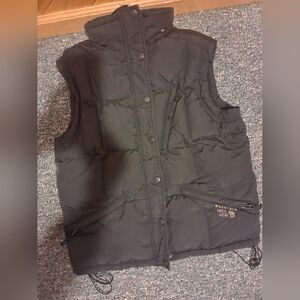 Mountain Hardwear Black Quilted Puffer Vest Mens Size 10